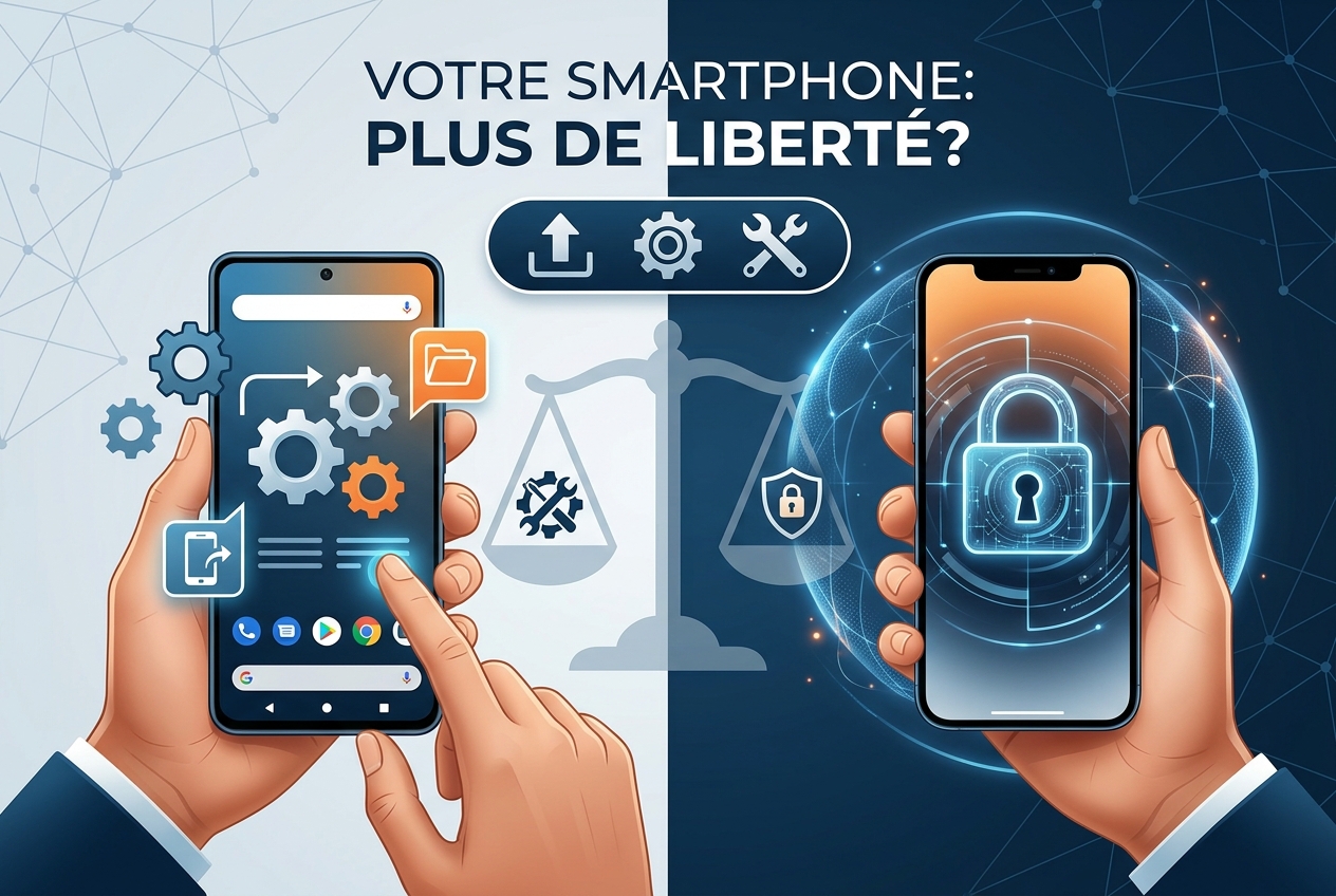 Android vous donne la liberté que l'iPhone vous enlève délibérément