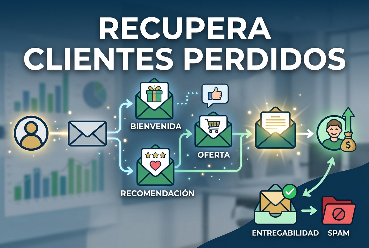 Recupera a los Clientes que Están Perdidos por Tus Correos Electrónicos