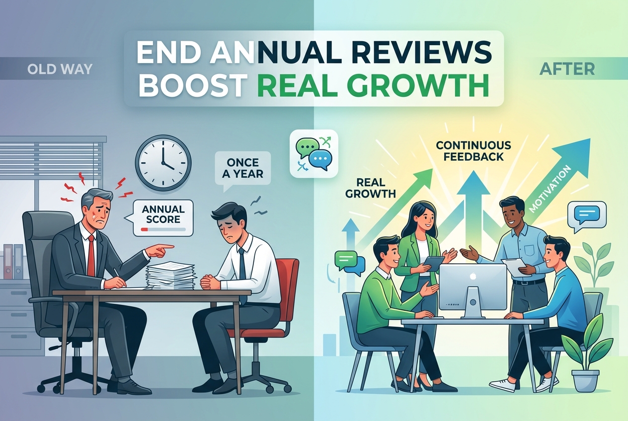 Annual Performance Reviews Harm More Than They Help
