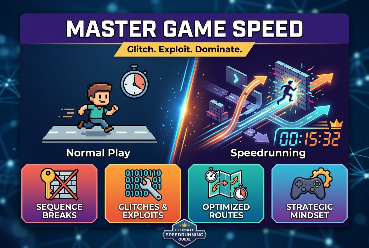 Mastering Game Speed Means Breaking the Rules and Using Every Trick