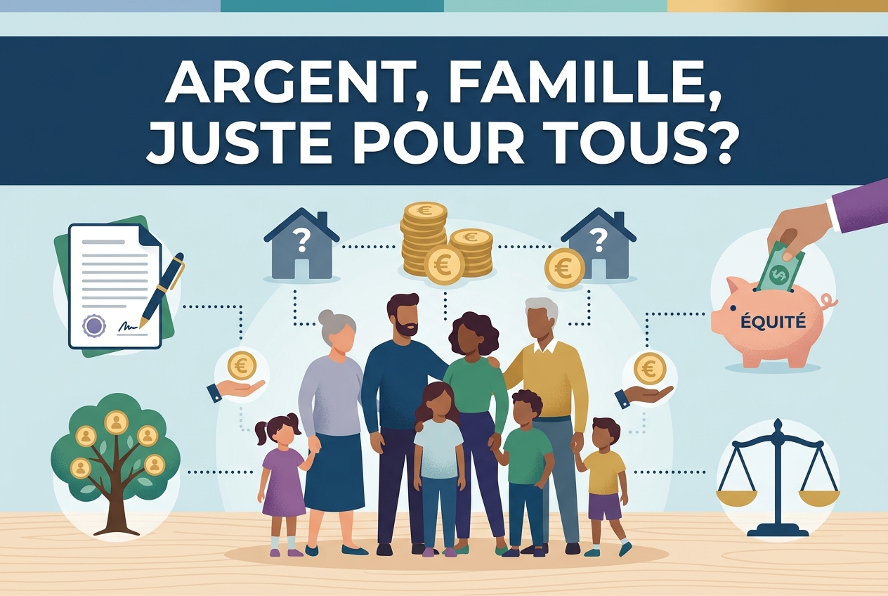 Quand l'argent signifie la famille, qu'est-ce qui est juste pour tous les enfants ?