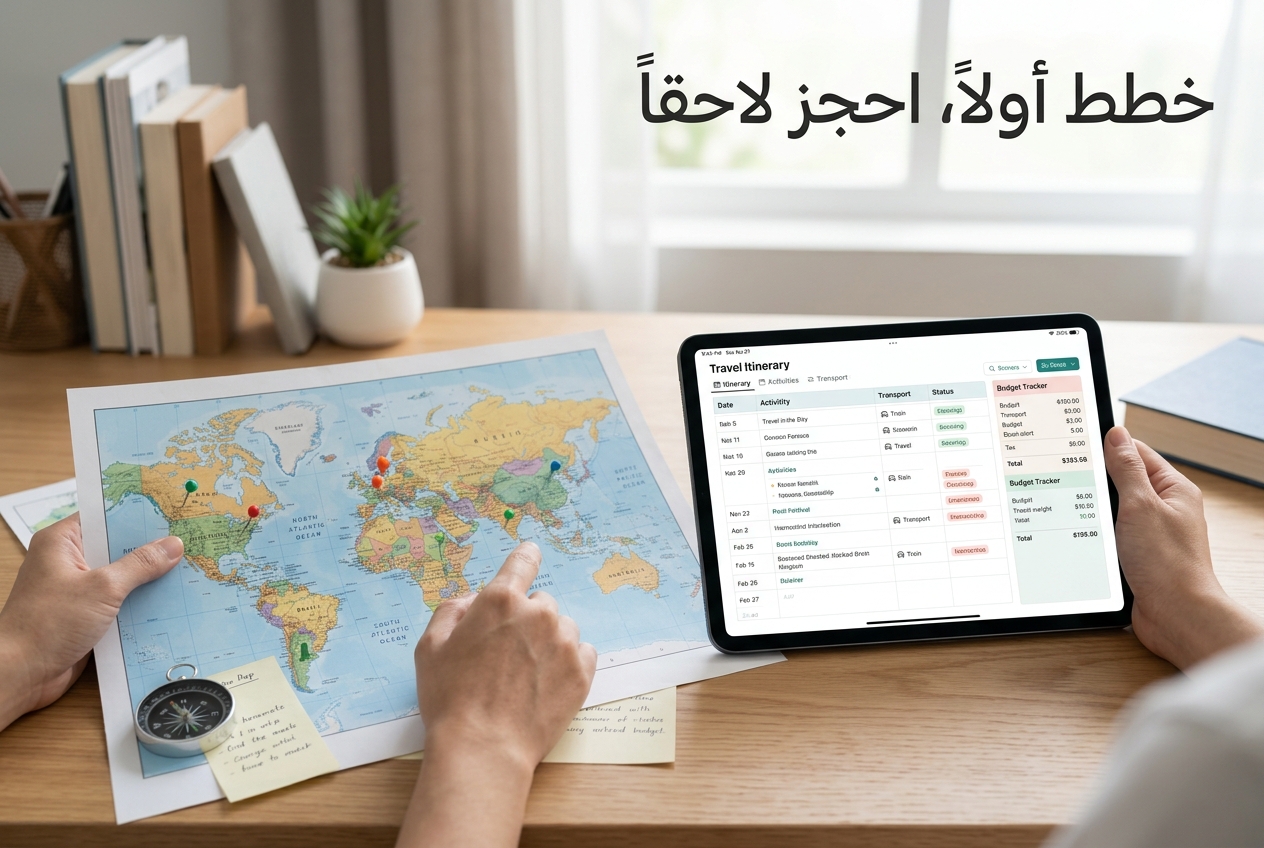 Book Nothing for Your Trip Until the Plan Exists