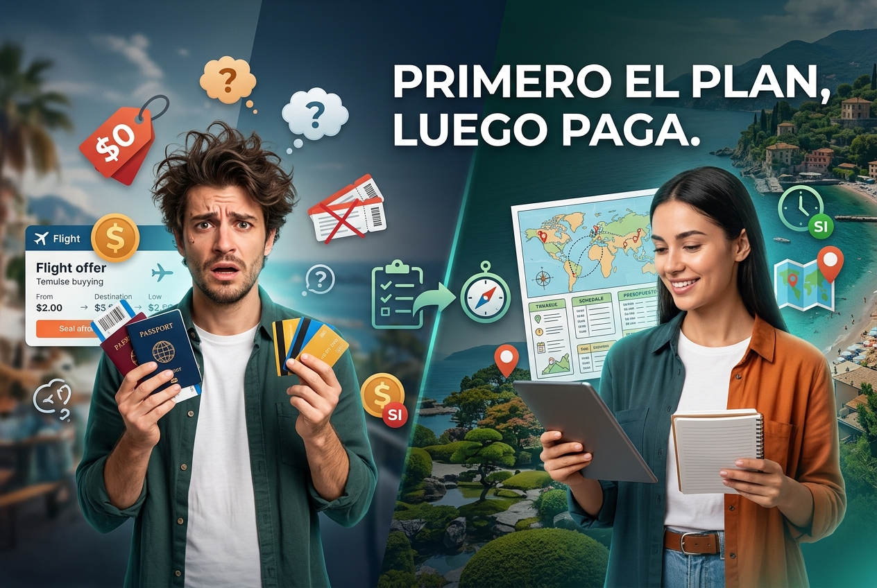 Book Nothing for Your Trip Until the Plan Exists