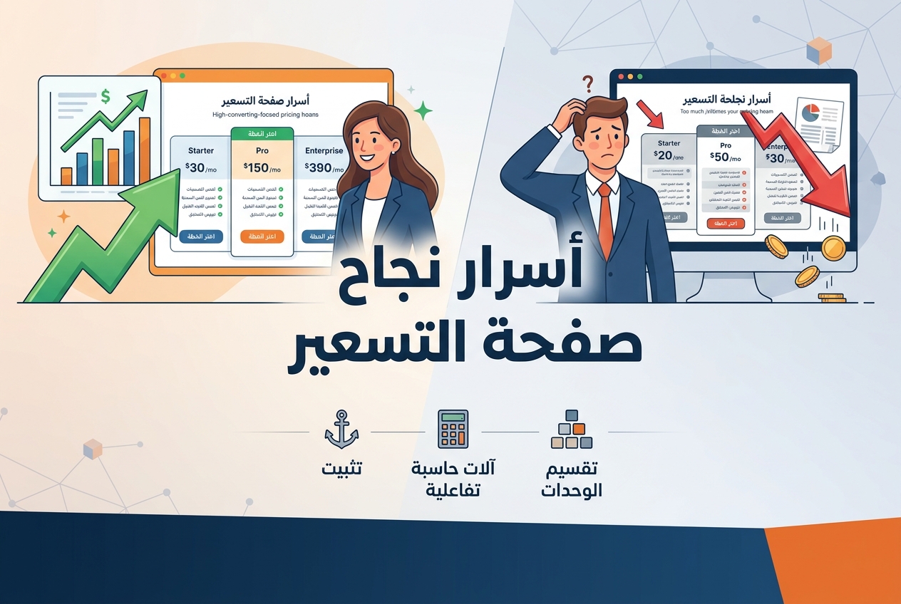 لماذا تبيع بعض صفحات التسعير بينما تخيف صفحات أخرى الناس