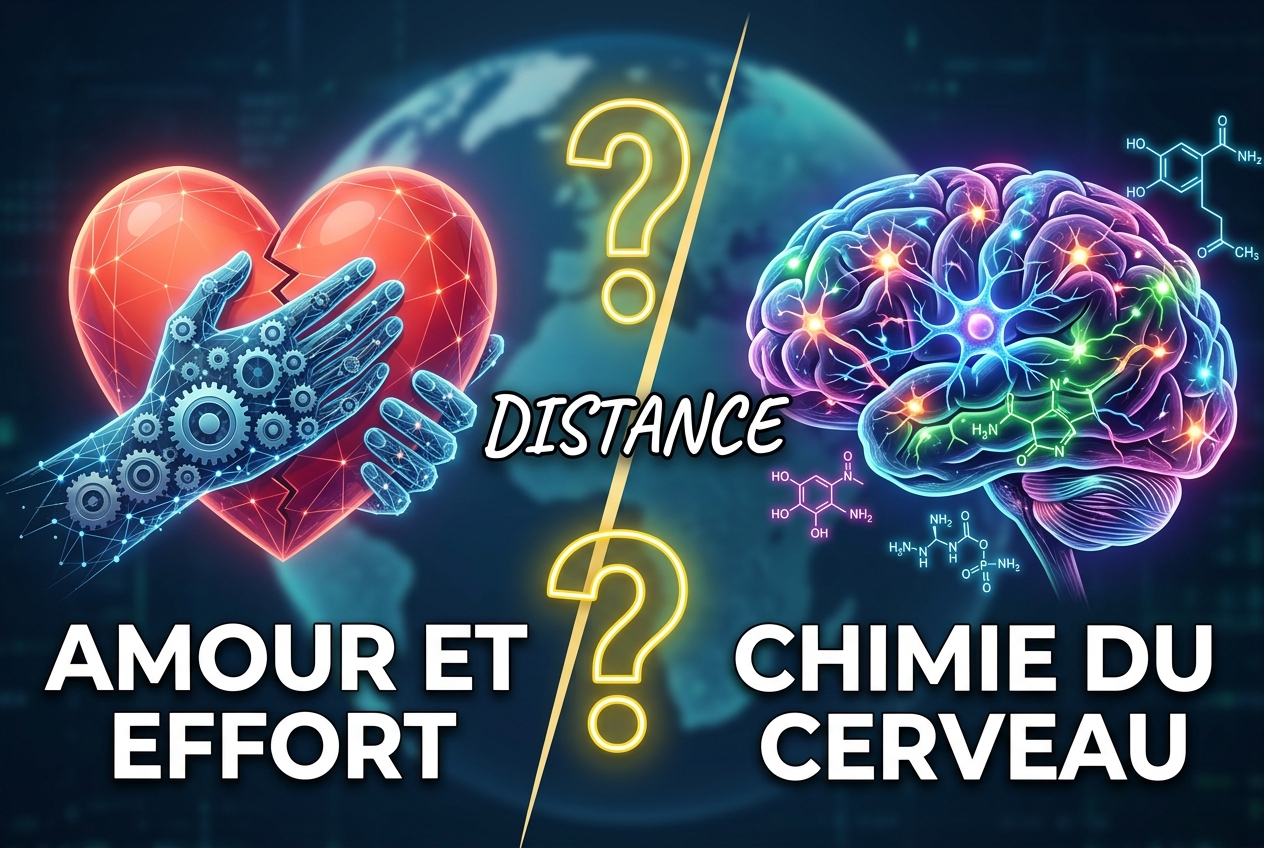 How Love Survives Distance: Effort Versus Brain Chemistry