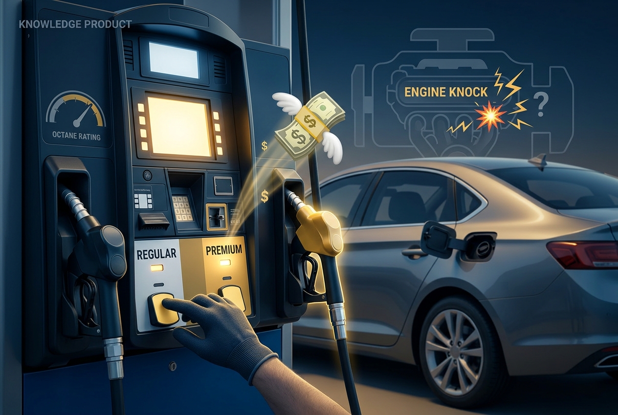 That Premium Button at the Pump Is Quietly Taxing You