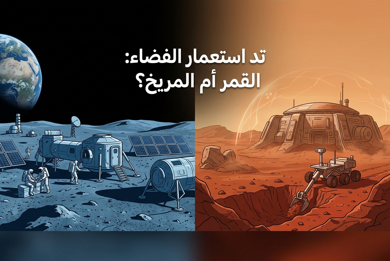 مستعمرات المريخ تواجه عقبات إشعاعية ومواردية أكبر من مستوطنات القمر