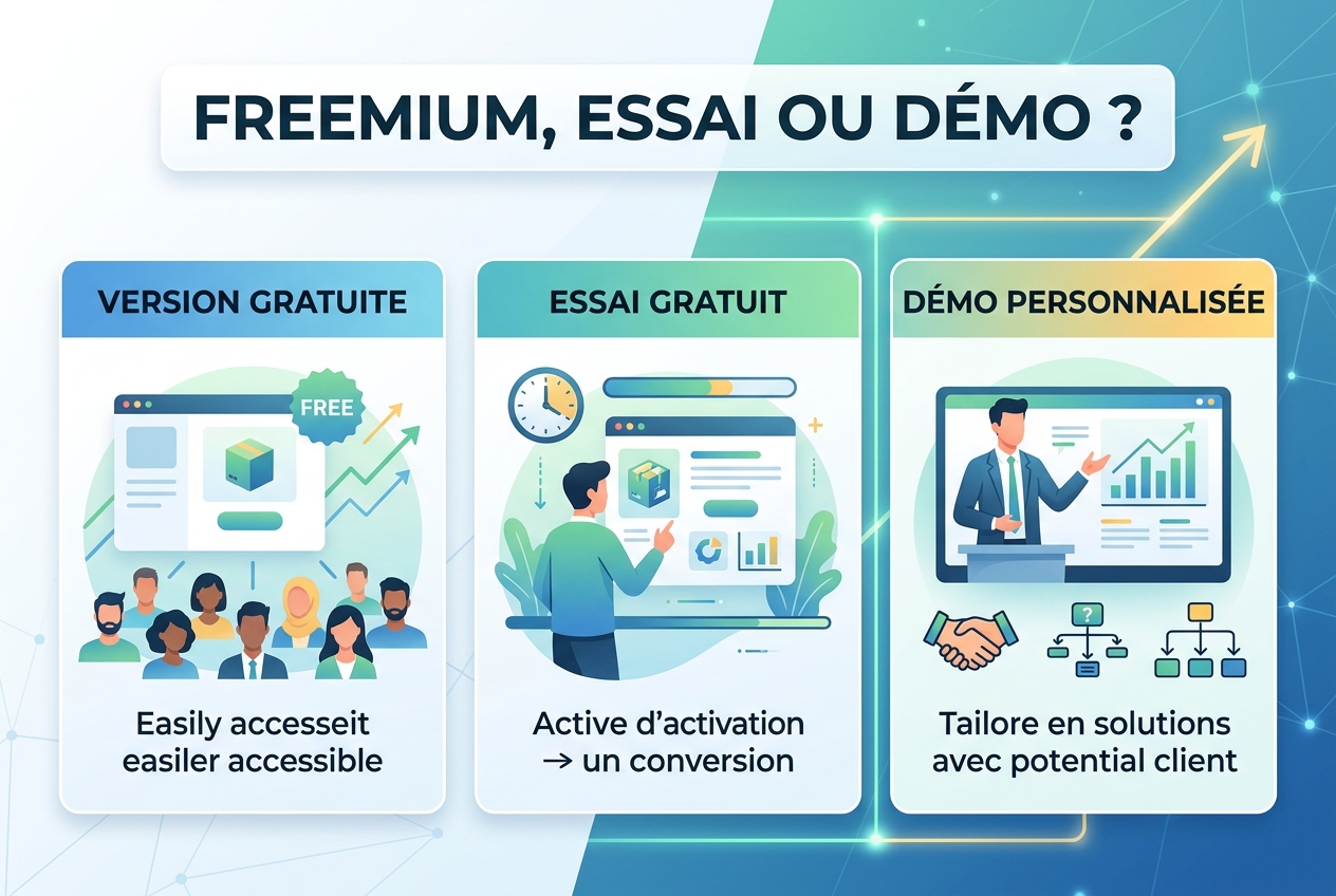 Devriez-vous proposer une version gratuite, un essai ou une démo ?