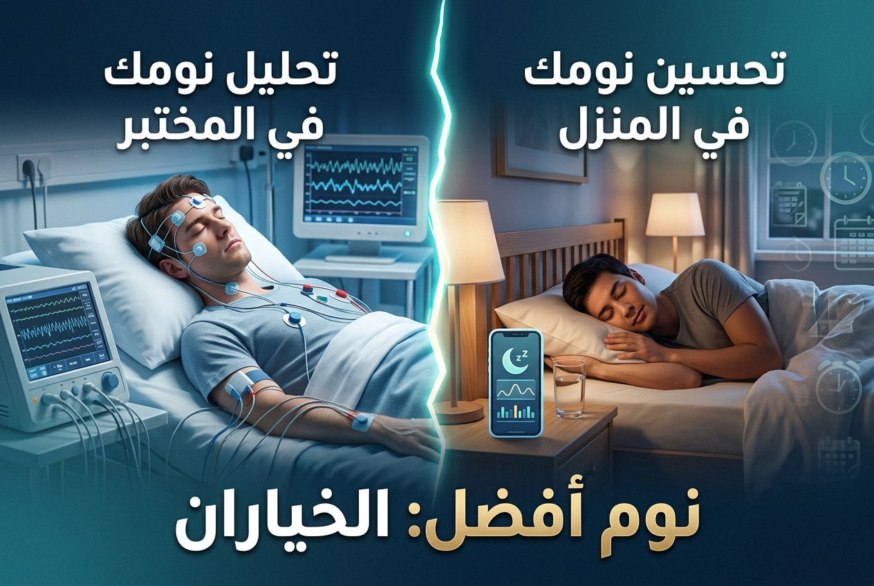 ادرس نومك في مختبر أو أصلحه في المنزل