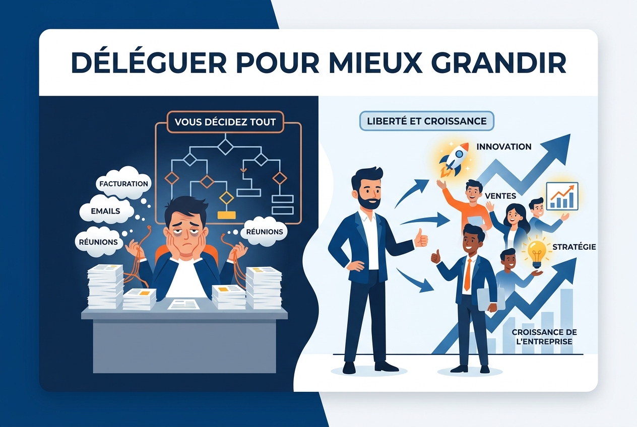 Les fondateurs qui refusent de déléguer les décisions limitent leur propre croissance