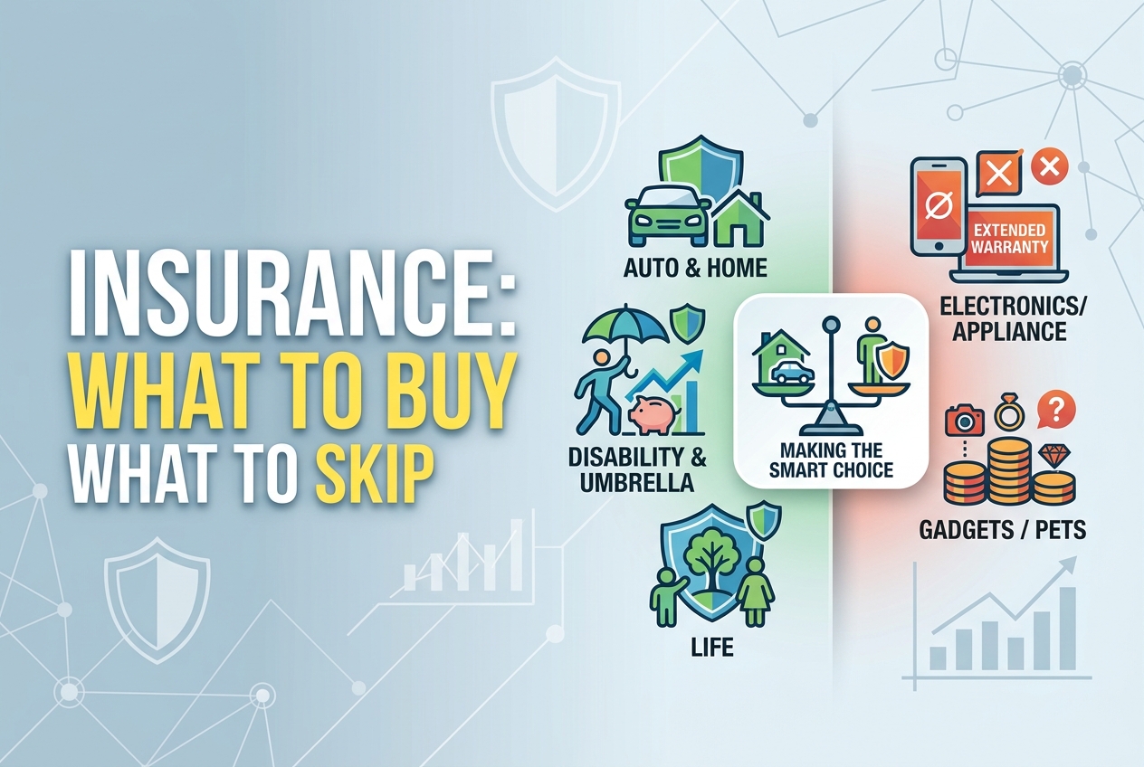 The Insurance Worth Paying For and the Kind You Can Skip