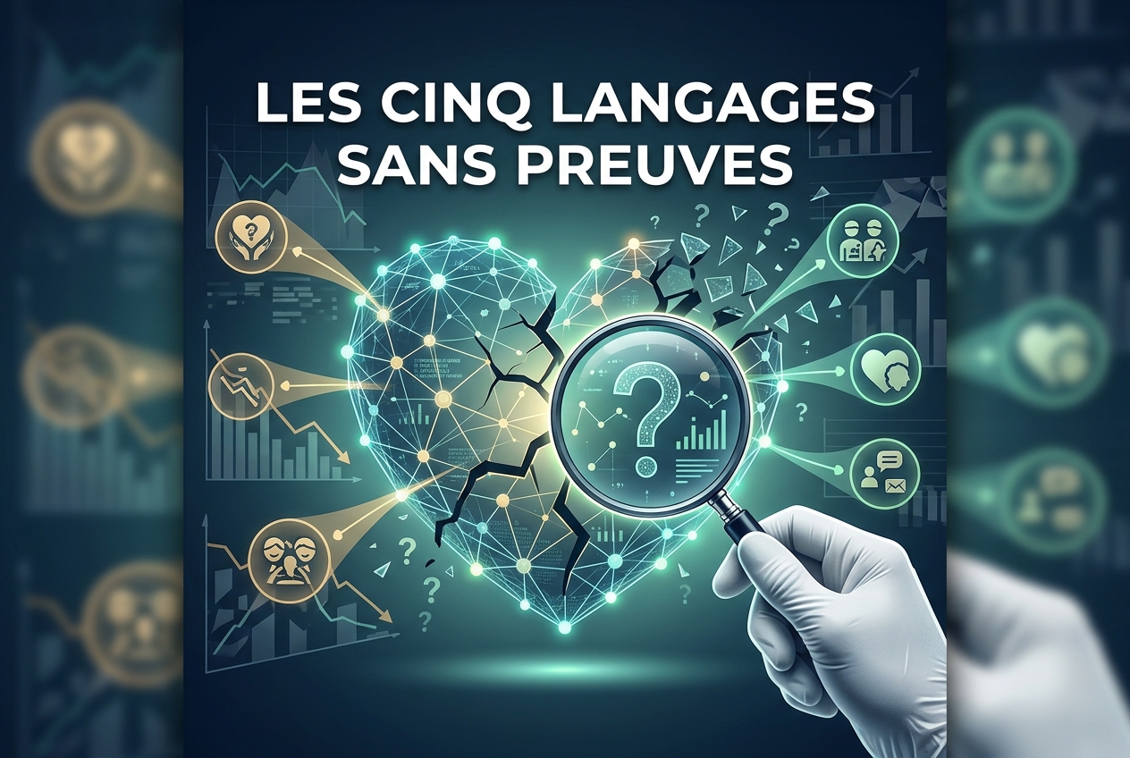 Les cinq langages de l'amour, populaires mais sans preuves solides