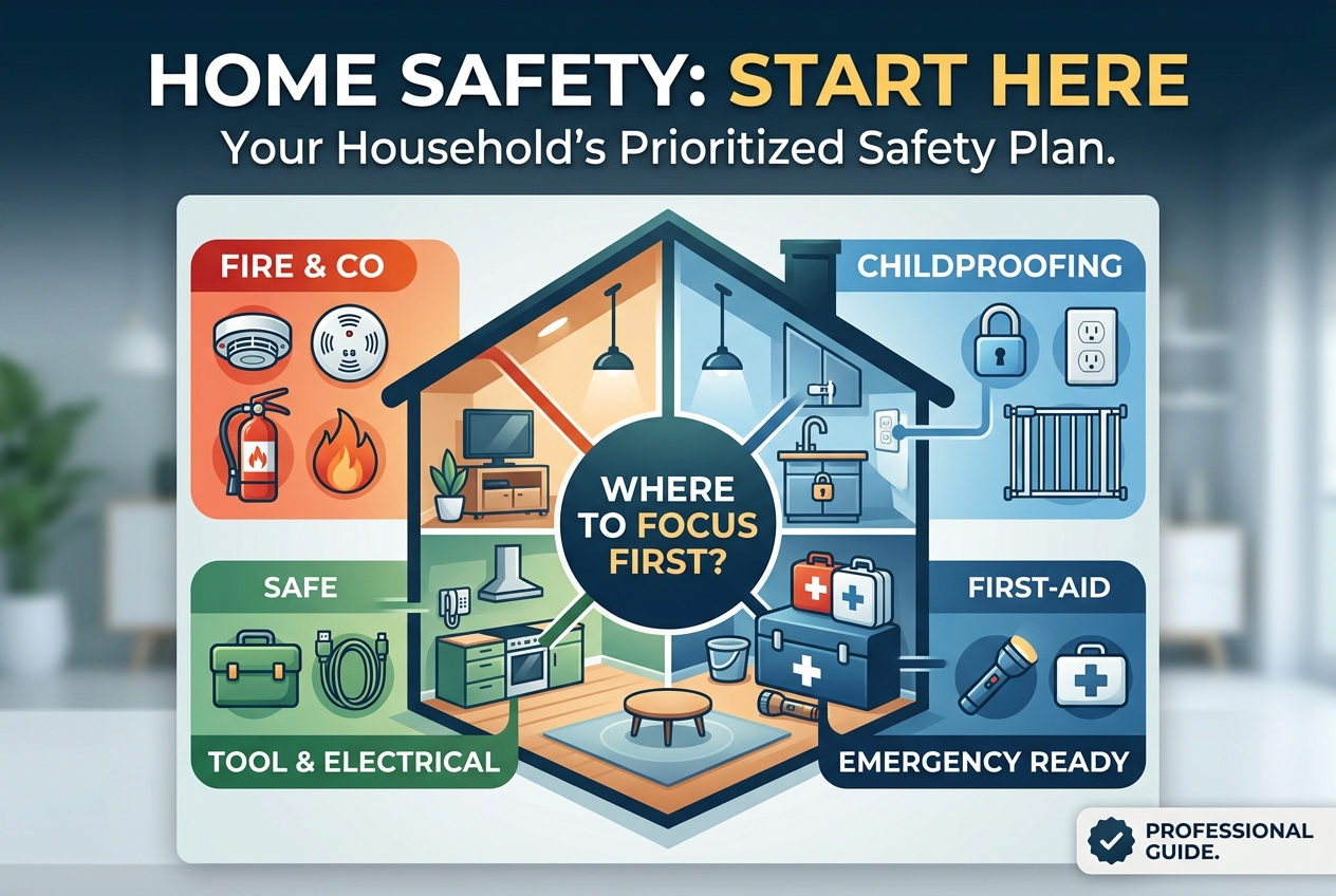 Where to Focus First to Make Your Home Safe