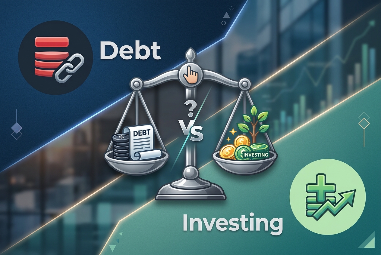 Should You Pay Debt or Invest First When Both Compete for Your Money