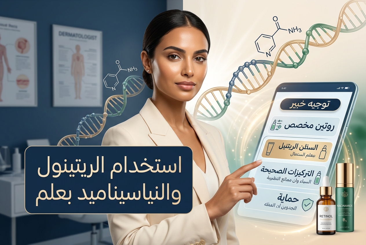 Personalized Skincare with Retinol and Niacinamide Needs Expert Guidance