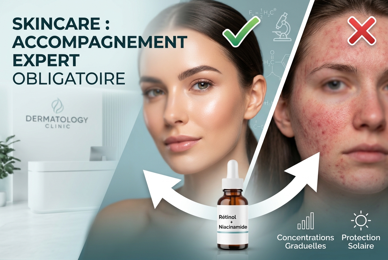 Personalized Skincare with Retinol and Niacinamide Needs Expert Guidance