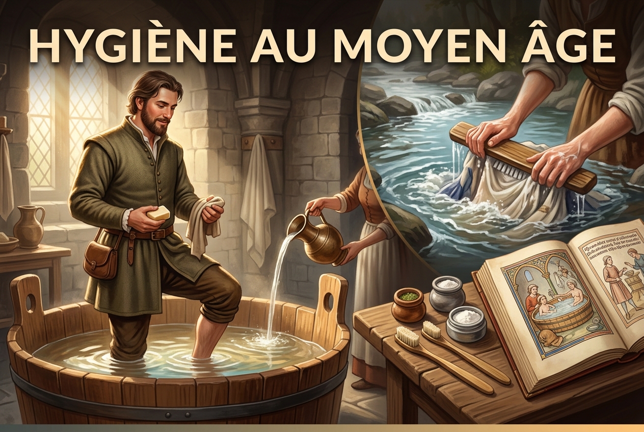Les gens du Moyen Âge étaient plus propres que vous ne le pensez