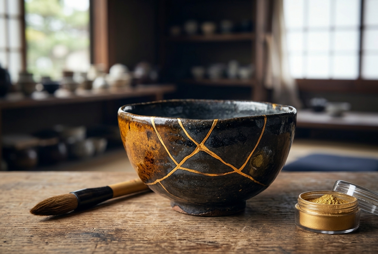 Why the Japanese Mend Broken Bowls with Gold