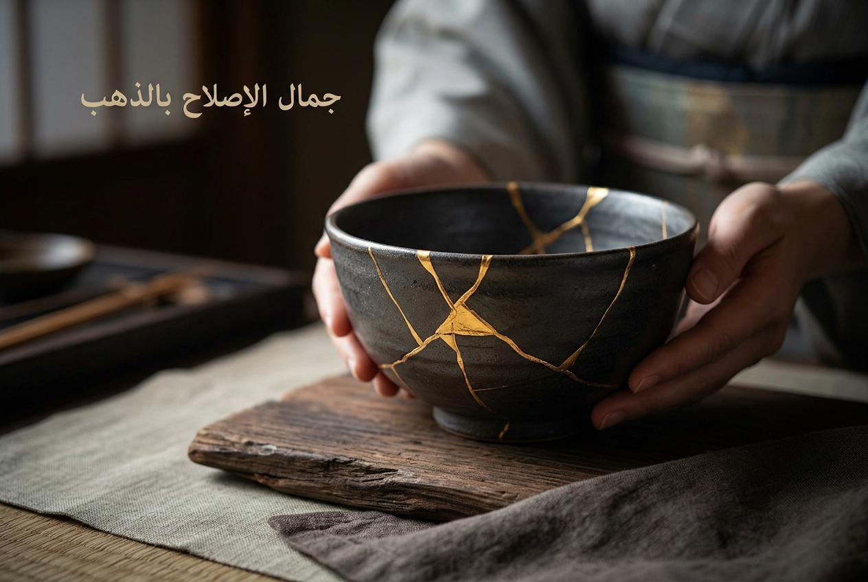 لماذا يصلح اليابانيون الأوعية المكسورة بالذهب