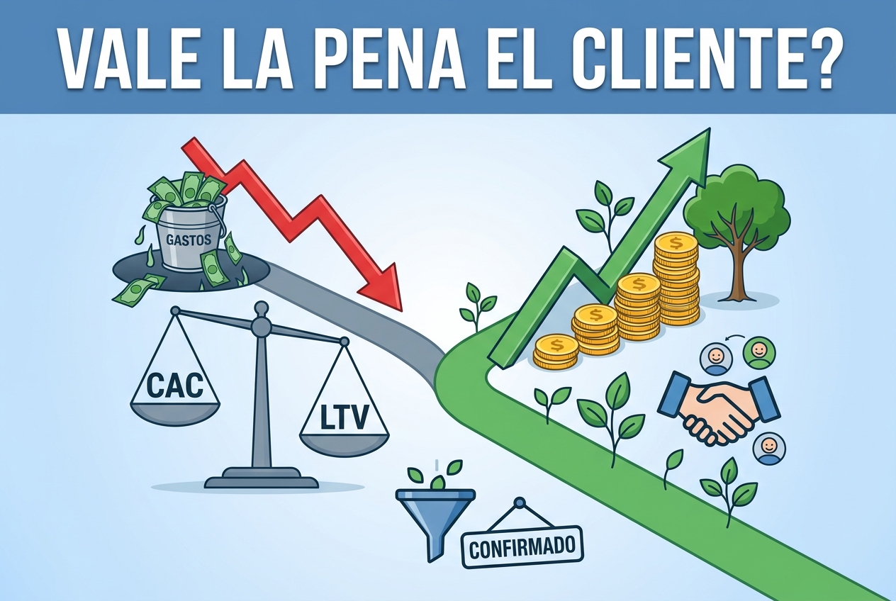 Cuando Ganar Nuevos Clientes Cuesta Más de lo que Valen