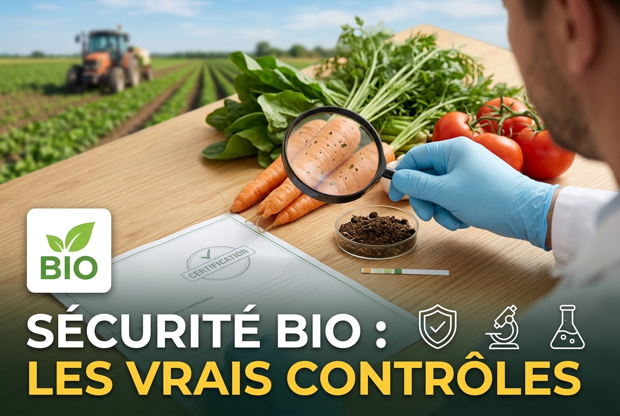 Organic Food Safety Depends on Strict Manure and Pesticide Controls