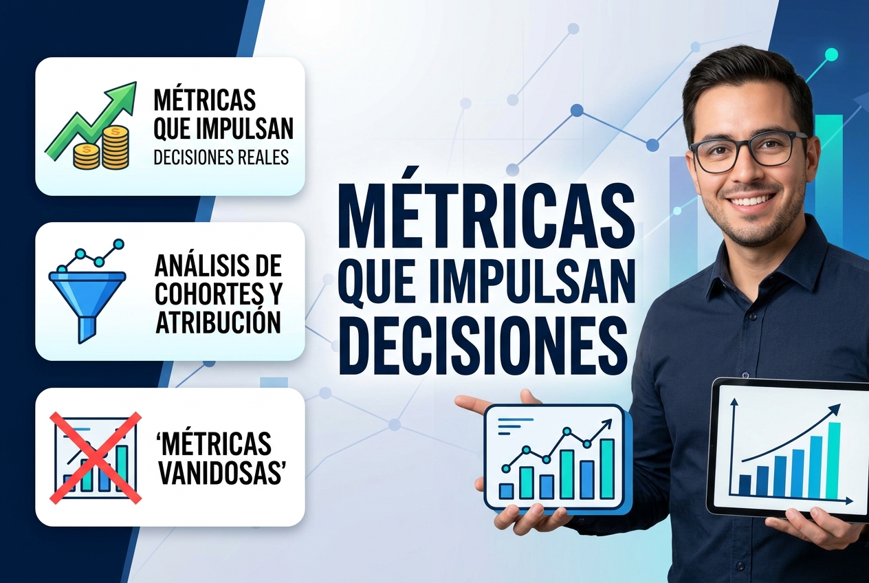 Concéntrese en Métricas que Impulsan Decisiones Reales, No Solo Números para Sentirse Bien