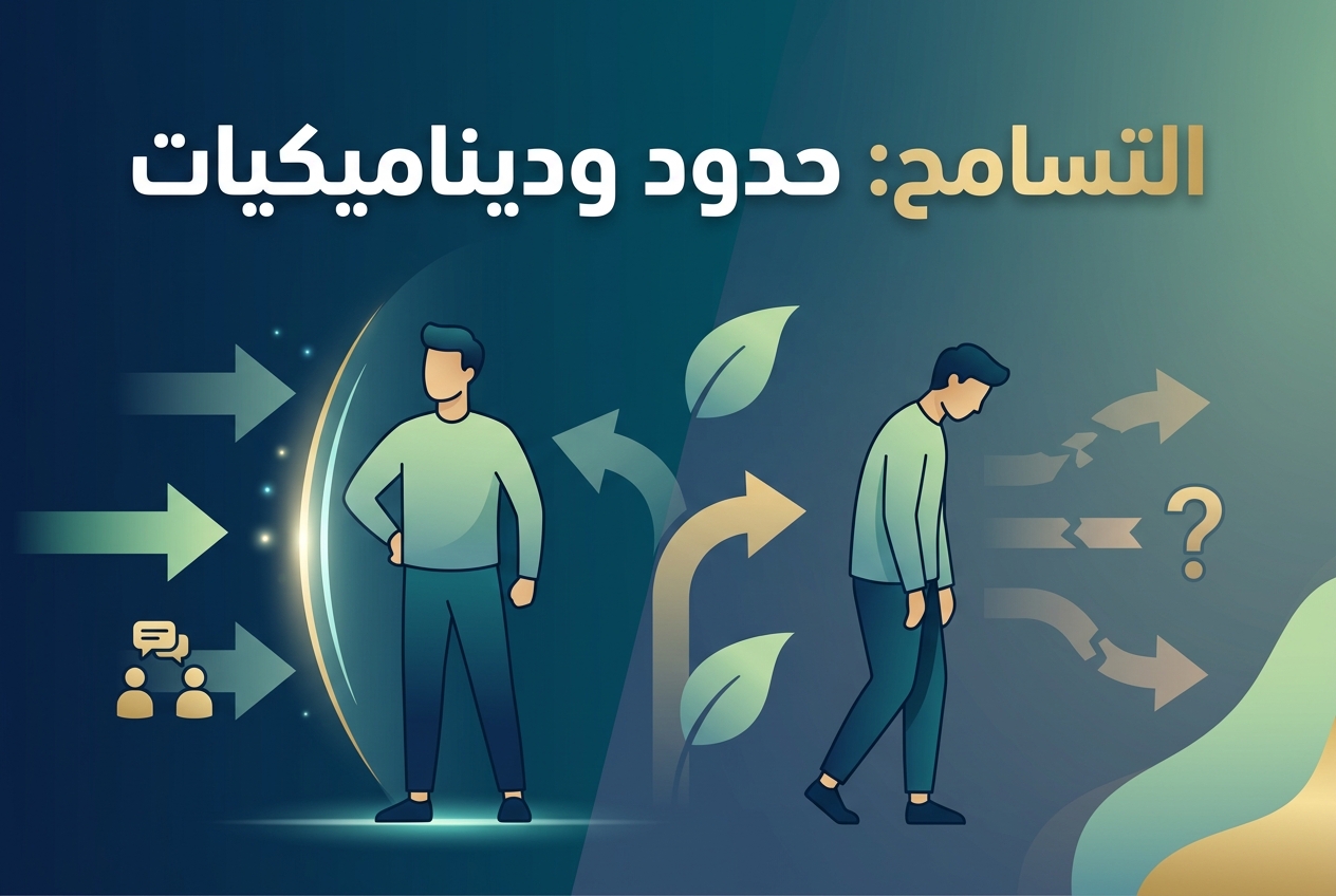 متى يساعد التسامح ومتى يخذلك