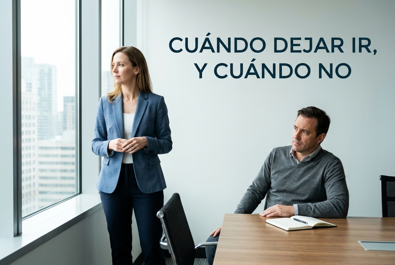 Cuándo dejar ir ayuda—y cuándo te falla