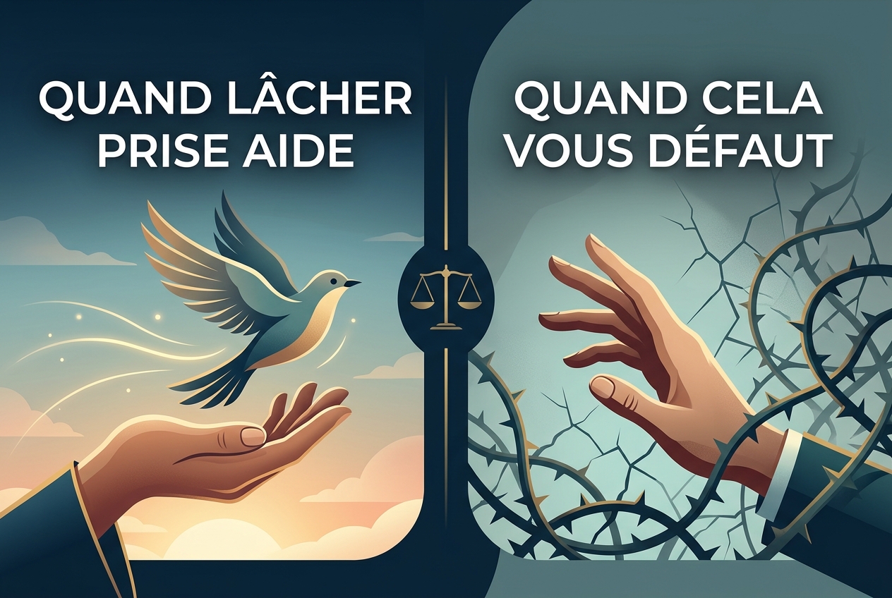 Quand lâcher prise aide — et quand cela vous fait défaut