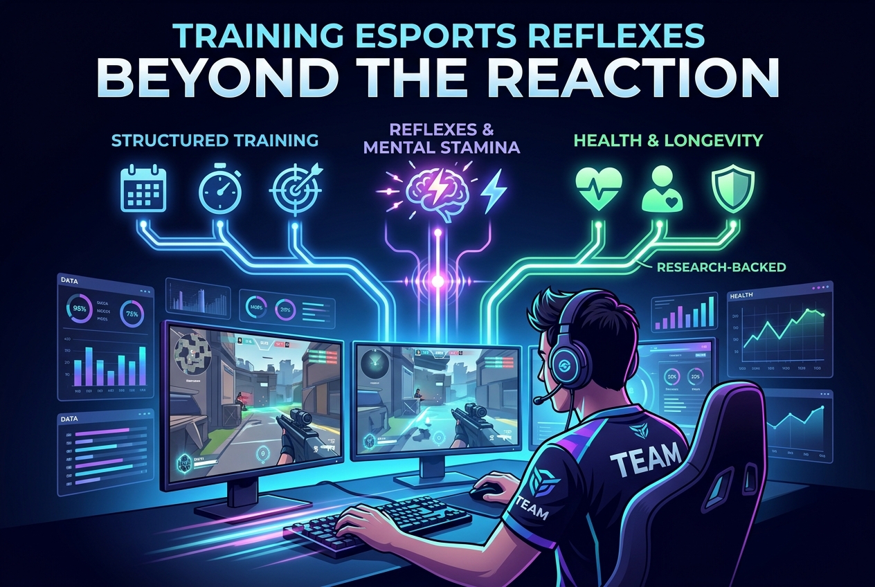 Esports Reflexes Are Trained, Not Born