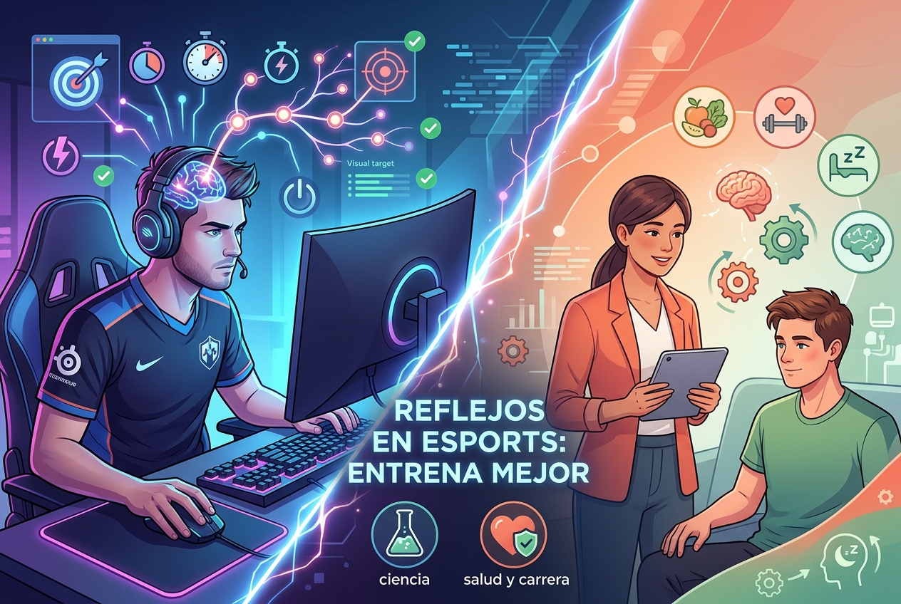 Los reflejos en esports se entrenan, no nacen