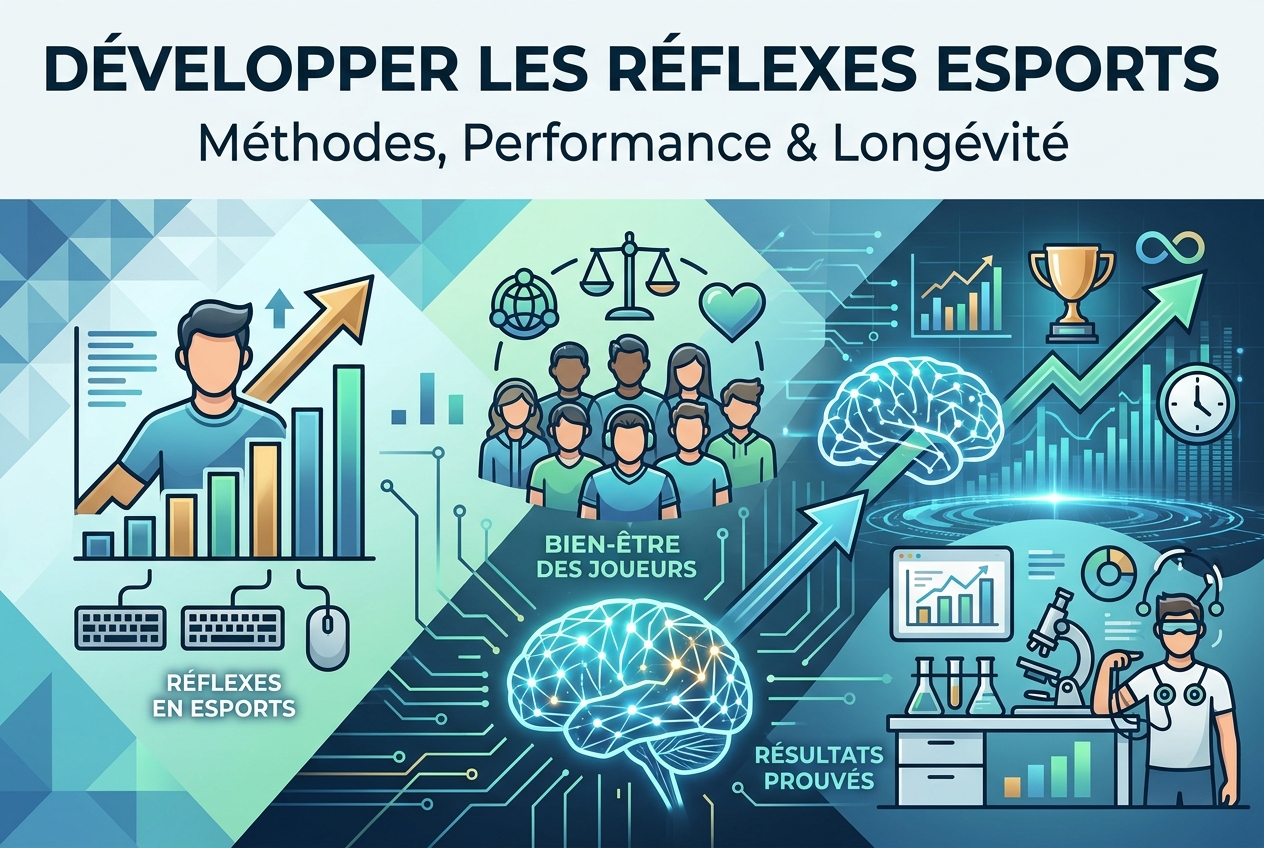 Les réflexes en esports se développent, ils ne naissent pas