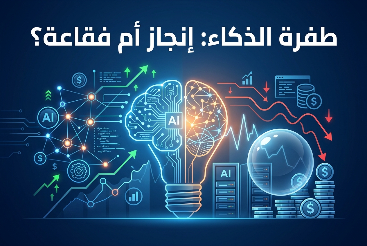 هل طفرة الذكاء الاصطناعي إنجاز أم فقاعة؟