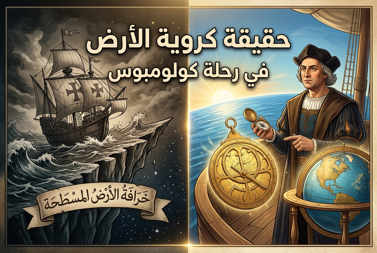 لم يحذر أحد كولومبوس من أنه سيشراع نحو حافة العالم