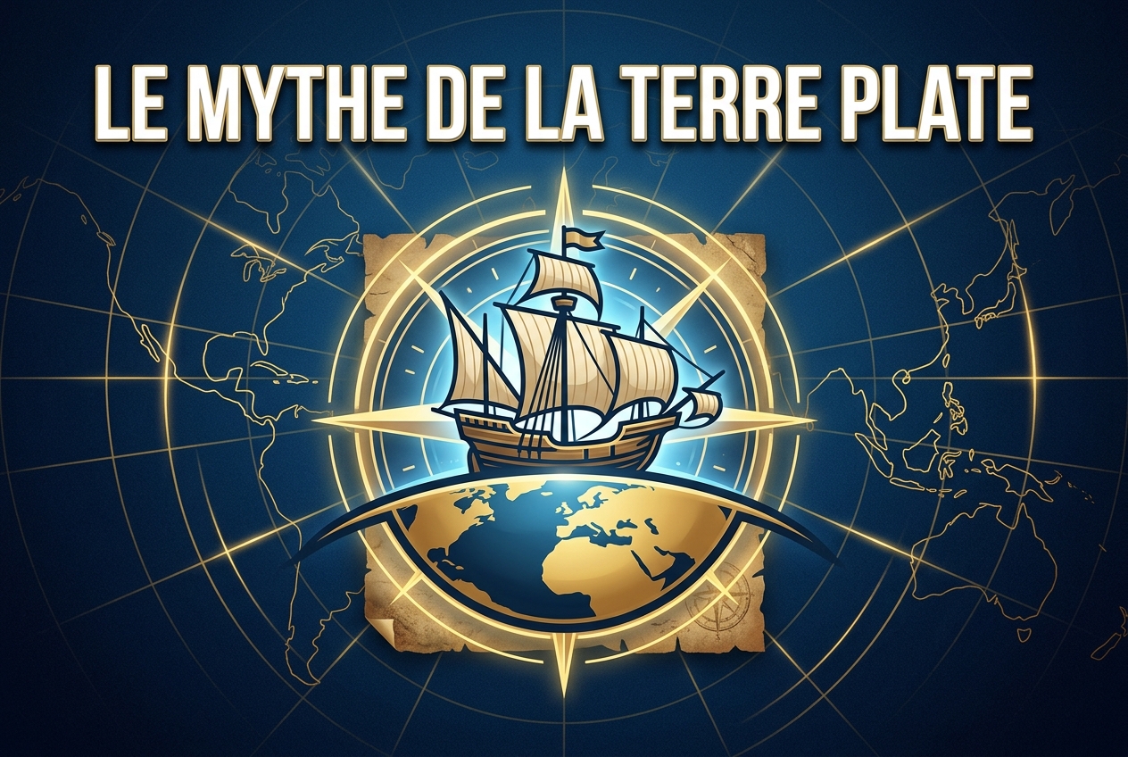 Personne n'a averti Colomb qu'il allait naviguer au bout du monde