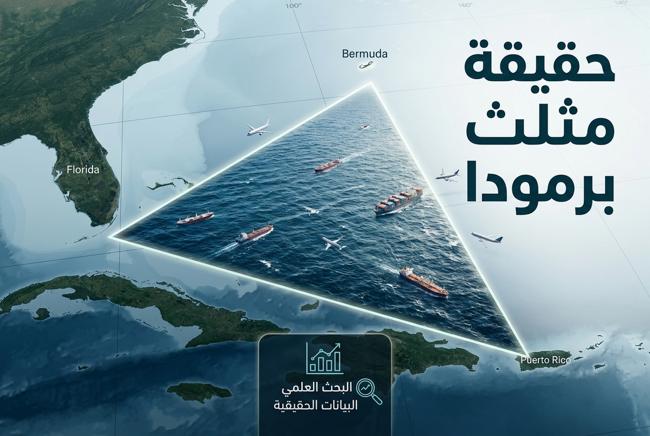 مثلث برمودا ليس أكثر خطورة من المحيطات الأخرى