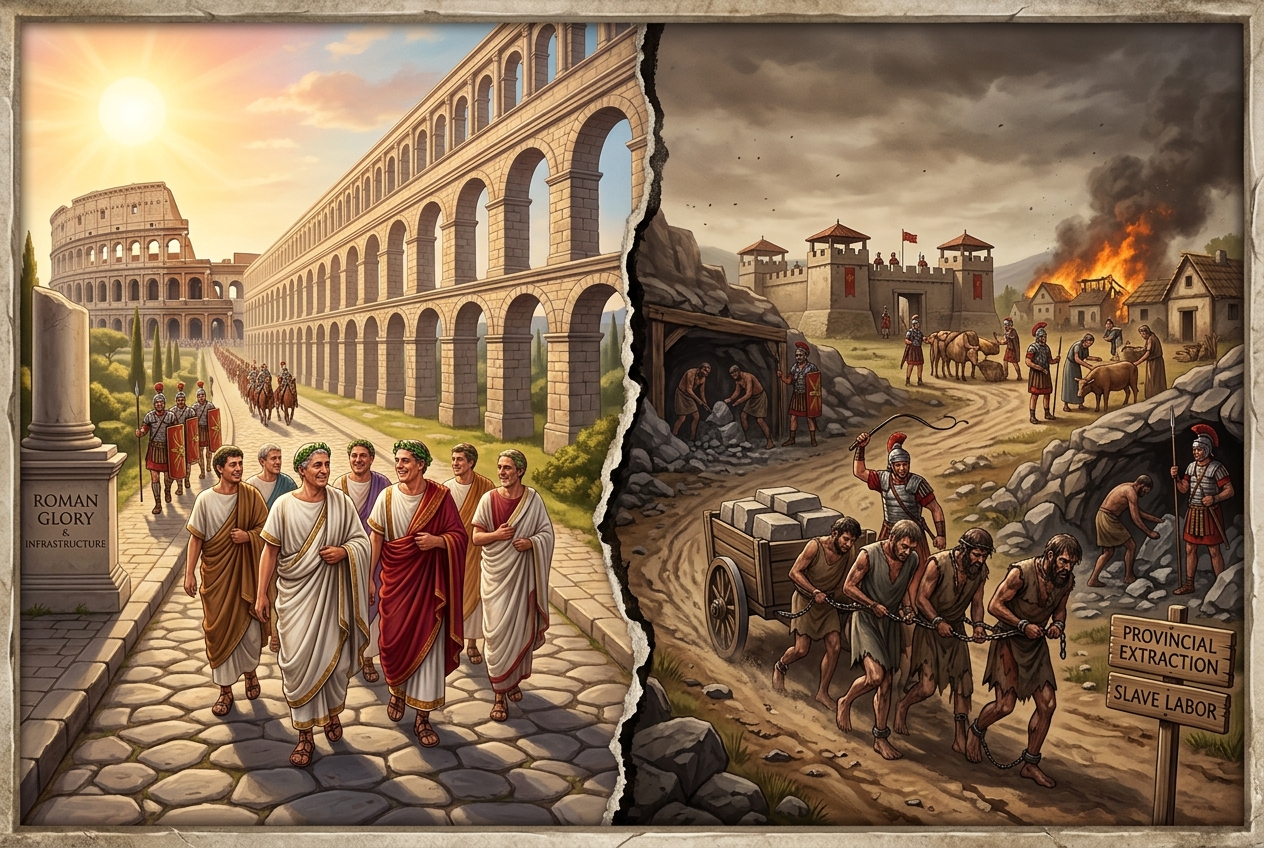 The Glory of Rome Ran on Slavery and Squeezed Provinces
