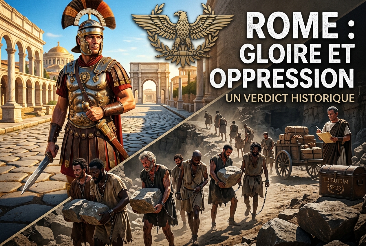 La Gloire de Rome Reposait sur l’Esclavage et l’Exploitation des Provinces