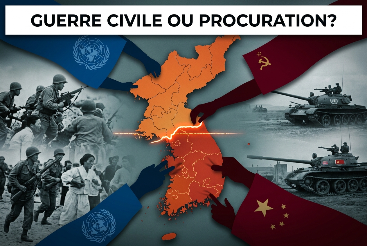 La guerre de Corée était une guerre civile détournée par les superpuissances