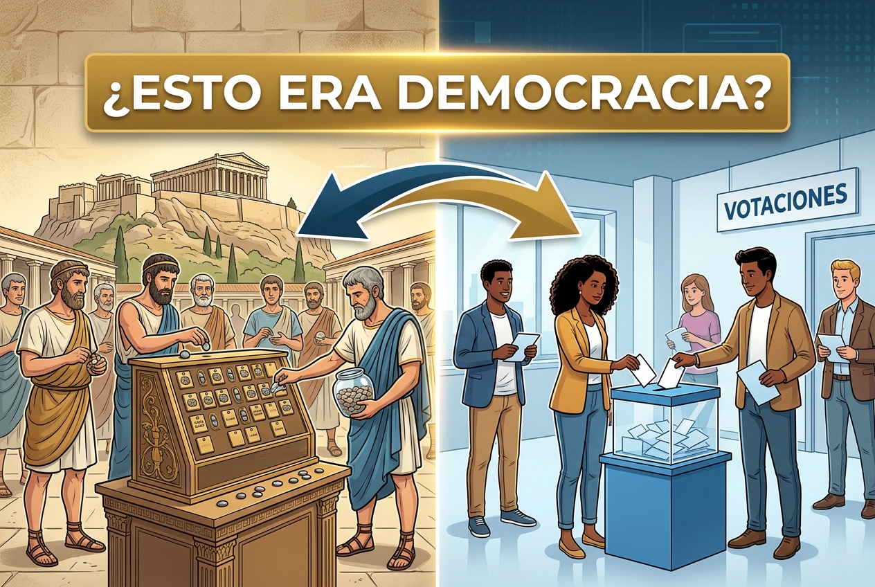 Atenas No Reconocería Lo Que Llamamos Democracia