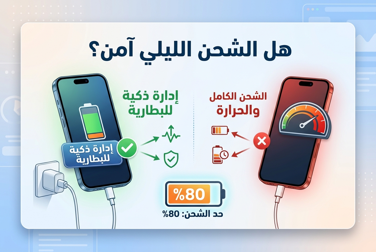 هل الشحن طوال الليل يقتل بطارية هاتفك؟