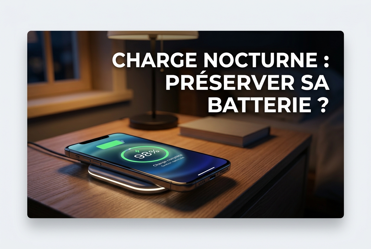La charge nocturne tue-t-elle la batterie de votre téléphone ?