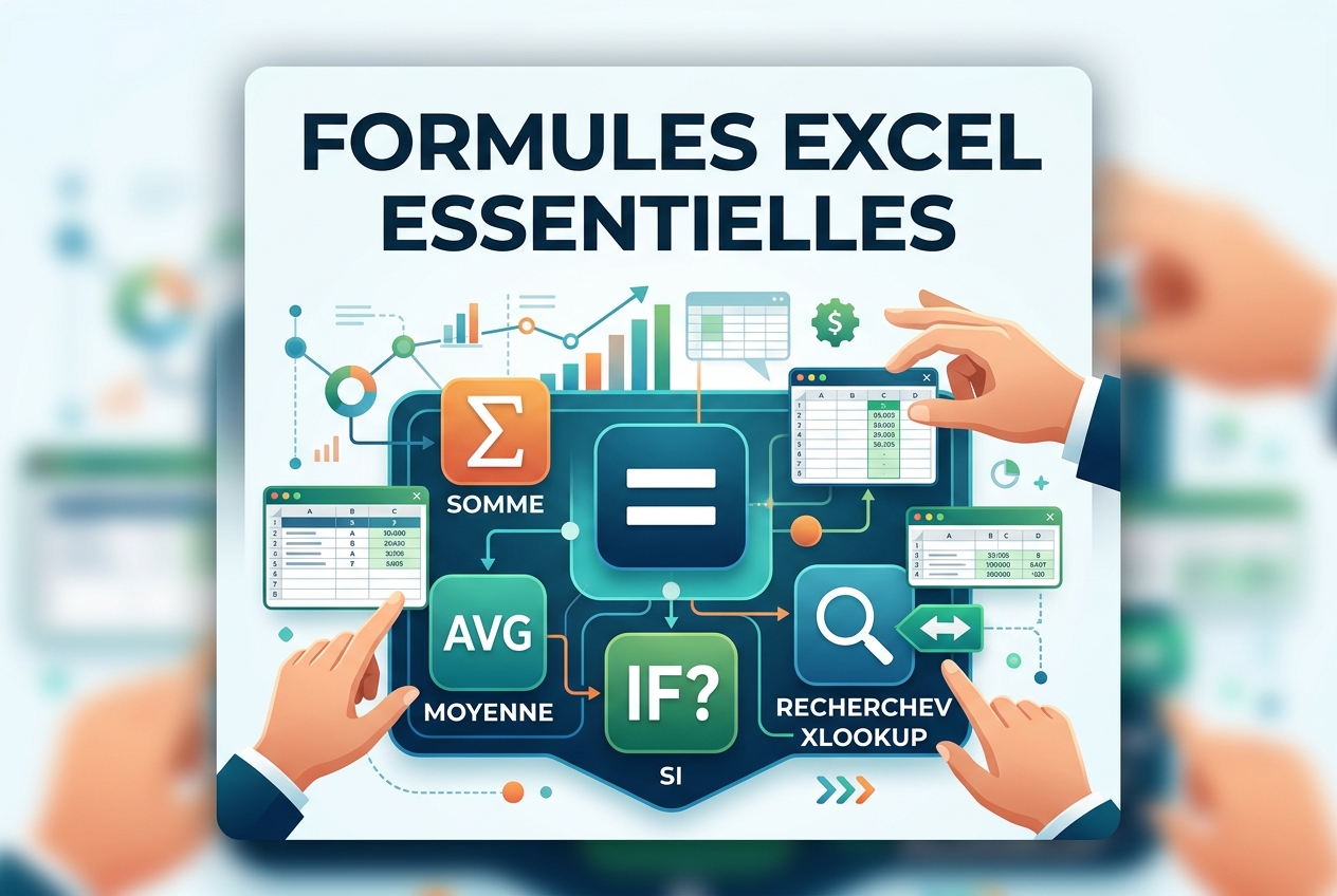 Formules Excel essentielles pour les tâches quotidiennes de gestion des données
