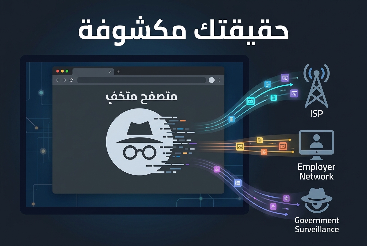 الطرق التي لا يزال يتم تتبعك من خلالها في وضع التصفح الخفي