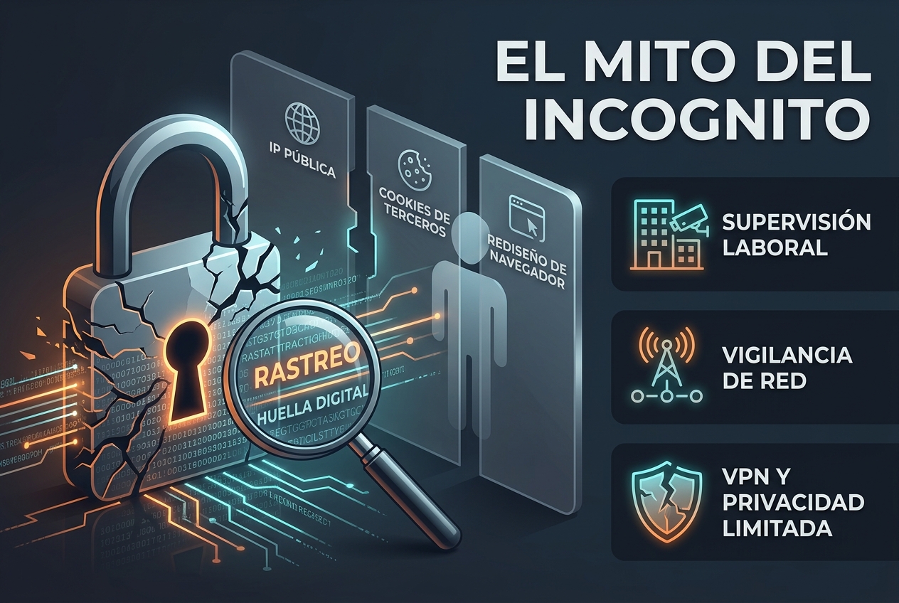 Las formas en que aún te rastrean en modo incógnito