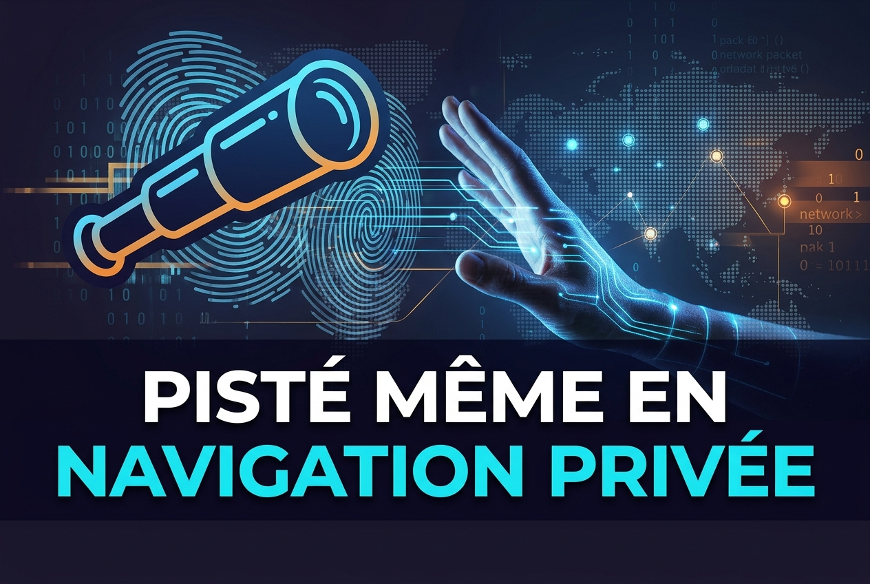 Les façons dont vous êtes encore suivi en mode navigation privée