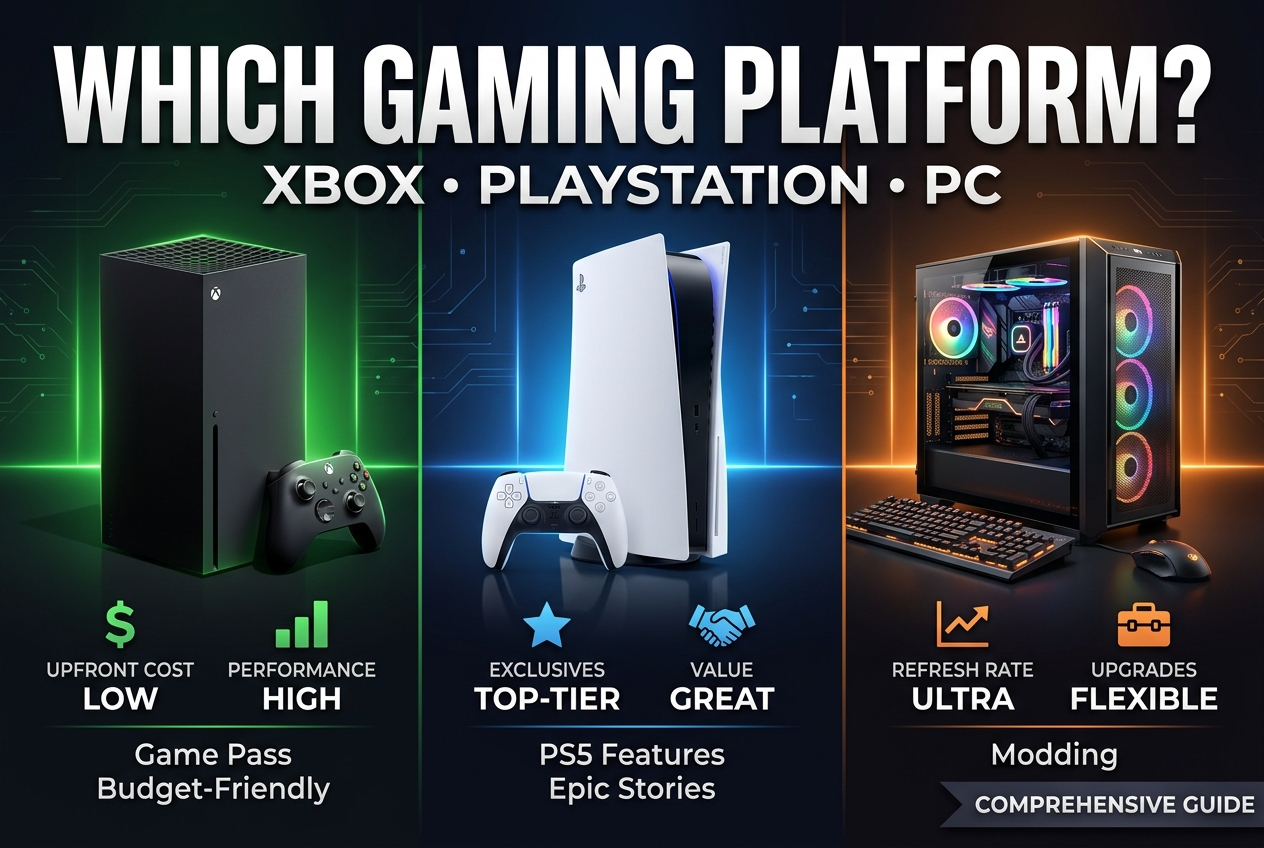 Xbox, PlayStation, or PC, Which Is Worth Your Money