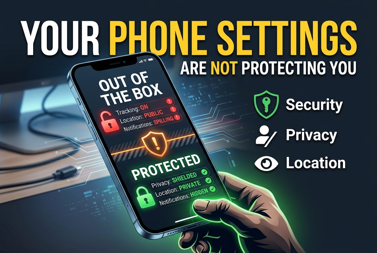 The Settings Your Phone Ships With Aren't Protecting You