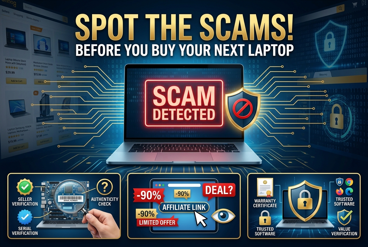 Spot the Scams Before You Buy Your Next Laptop