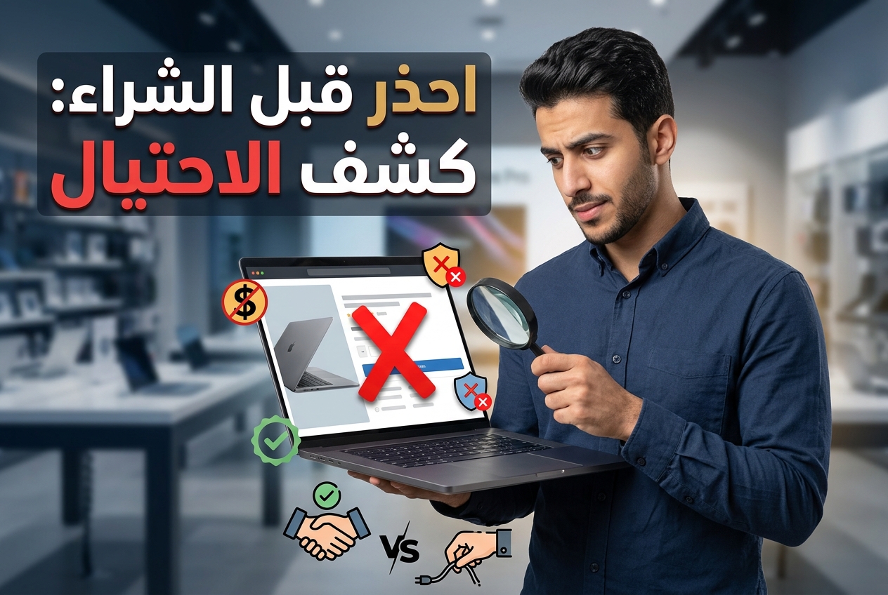 اكتشف الاحتيالات قبل شراء اللابتوب التالي
